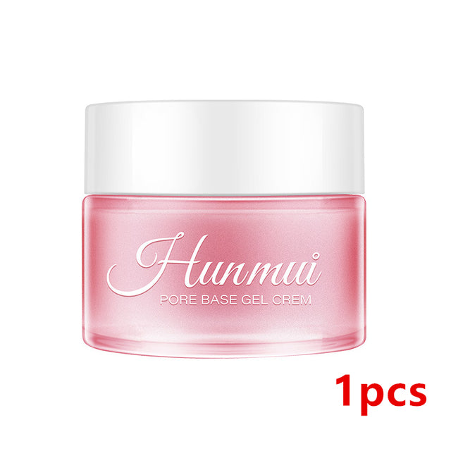 Crema de Gel Base de poros, Base facial de poros Invisible, maquillaje, Base mate, control de aceite, líneas finas suaves, cosméticos de crema de poros