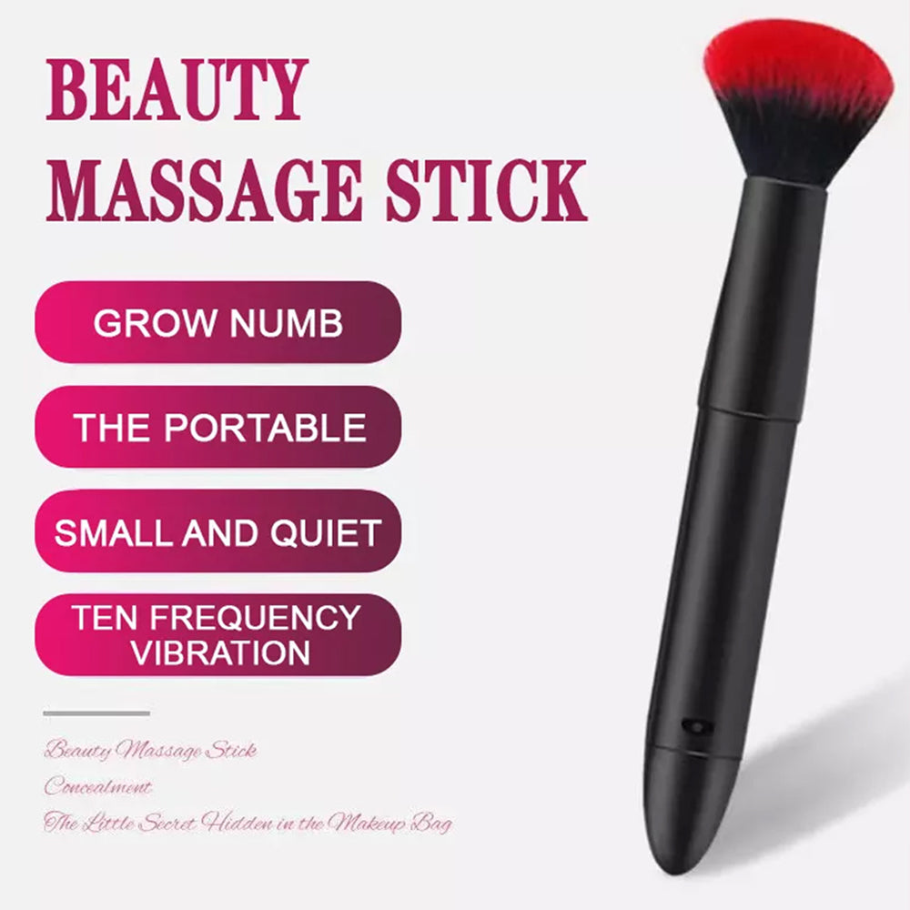 USB Silicone Makeup Brush Plus Bullet Vibrator